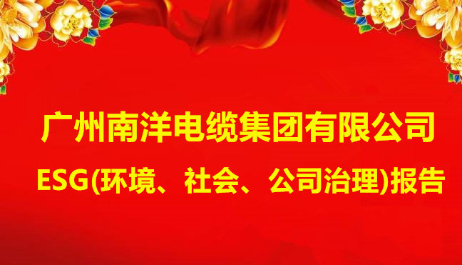广州球速体育电缆集团有限公司ESG(环境、社会、公司治理)报告